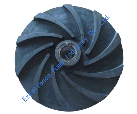 Rotor de bomba de chorume de ferro branco, bomba de chorume de borracha